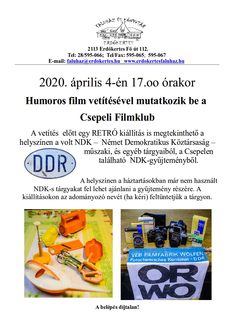 NDK nosztalgiavetites